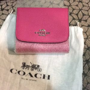 NWT Coach Leather Wallet